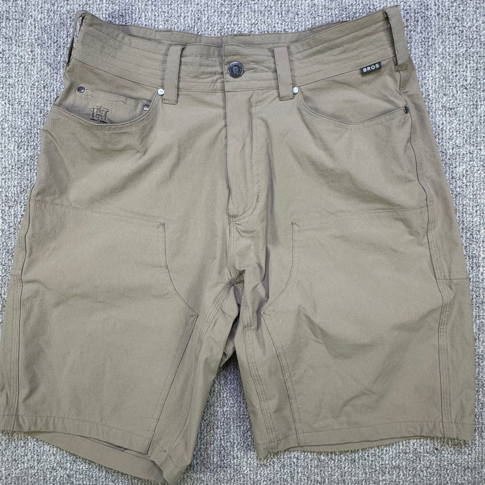 Howler Brothers Horizon Hybrid 2.0 Stretch Ripstop Shorts Mens 30 Isotaupe